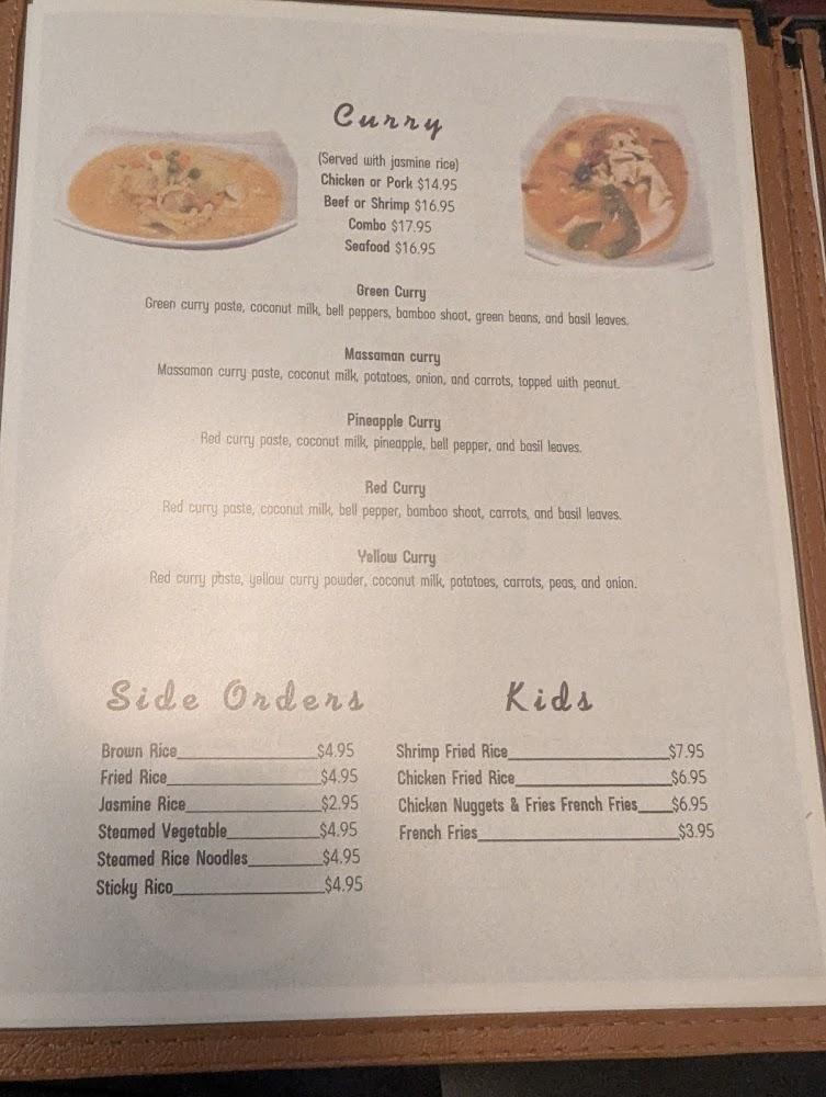 Sabai Thai Cuisine Menu image 3